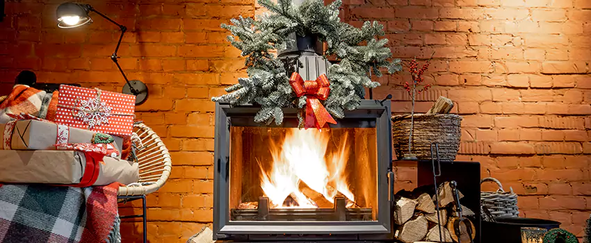 Travis Industries Linear Gas Fireplace Installation in Helena, Alabama